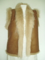 Camel Nappalan Gilet with Toscana Trim 