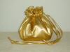 Gold Metalic Leather Bag